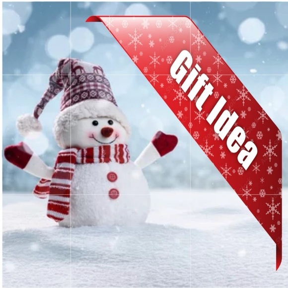 Snowman Ceramic Hand Painted Soap Lotion Dispenser Napkin Letter Holder Set - Picture 12 of 13